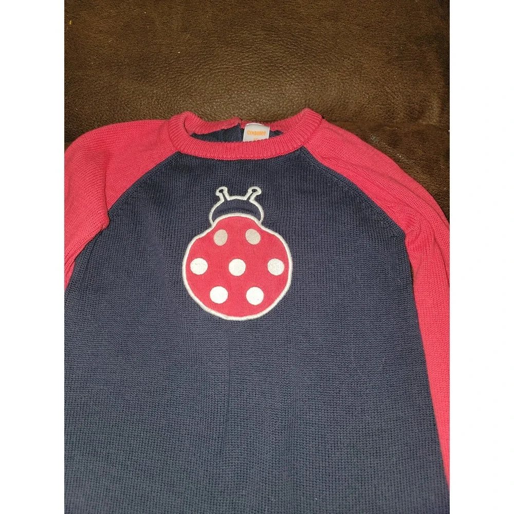 Gymboree little ladybug sweater dress size 5t‎